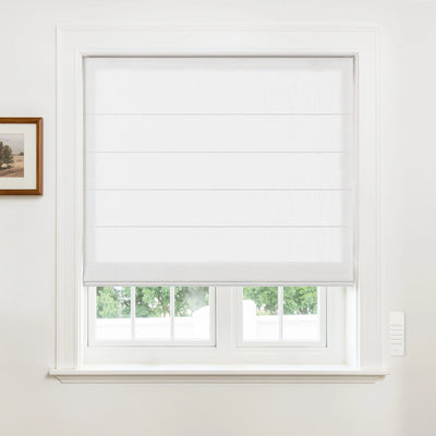 Alvin Motorized Sheer Room Darkening Roller Shade -TWOPAGES