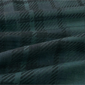 Sara Le Print Linen Pleated Cafe Curtains -TWOPAGES