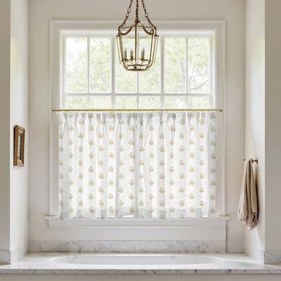 Milo Cafe Curtain Rods with Rings