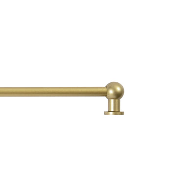 Milo Cafe Curtain Rods with Rings - TWOPAGES