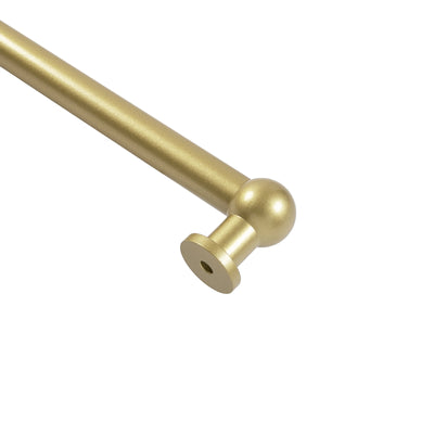 Milo Cafe Curtain Rods with Rings - TWOPAGES