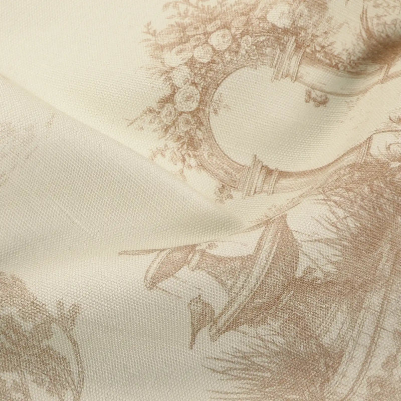 MS. MAVERICK MUSE x TWOPAGES Print Linen Cotton Roman Shade Cordless
