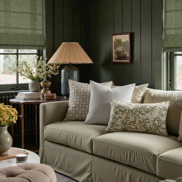 Britt Bengoechea Print Linen Cotton Pillow Cover