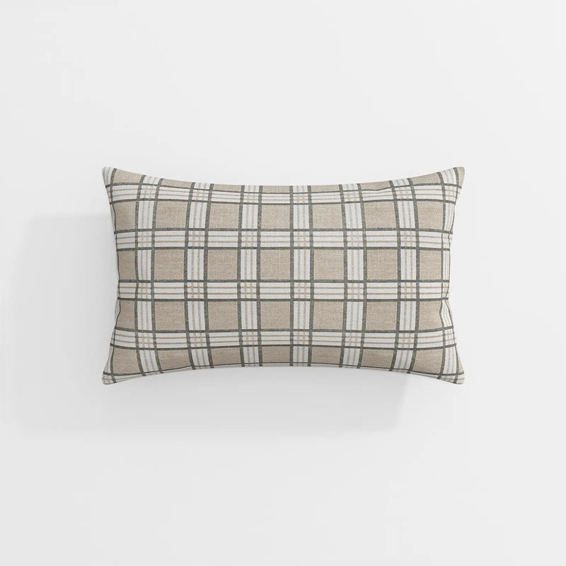 Britt Bengoechea Print Linen Cotton Pillow Cover