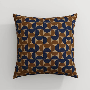 MS. MAVERICK MUSE x TWOPAGES Print Linen Cotton Pillow Cover