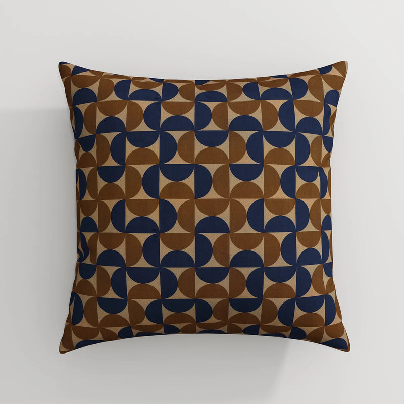 MS. MAVERICK MUSE x TWOPAGES Print Linen Cotton Pillow Cover