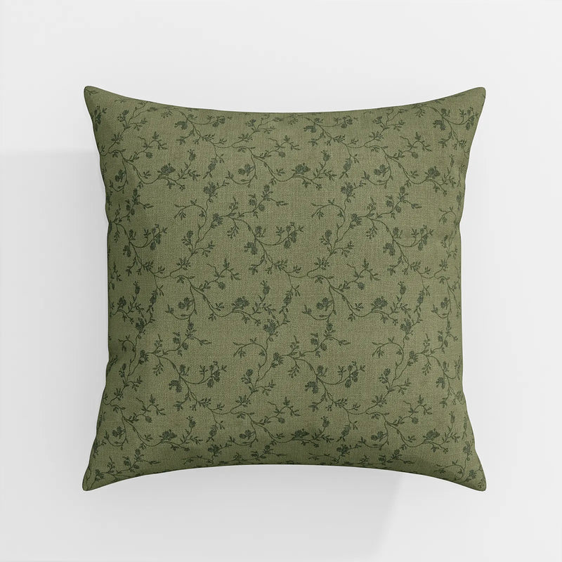 Britt Bengoechea Print Linen Cotton Pillow Cover