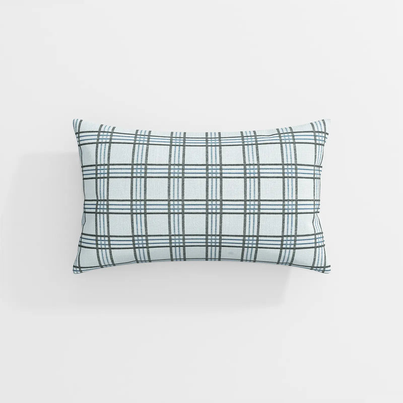 Britt Bengoechea Print Linen Cotton Pillow Cover