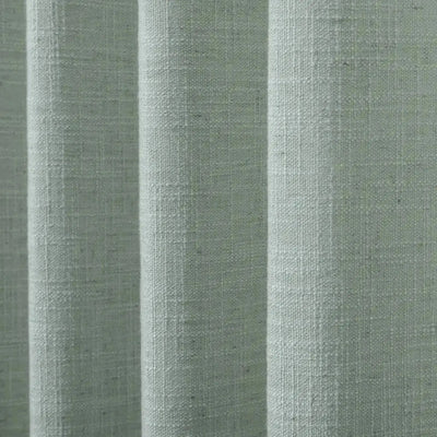 Liz Linen Pleated Cafe Curtains -TWOPAGES