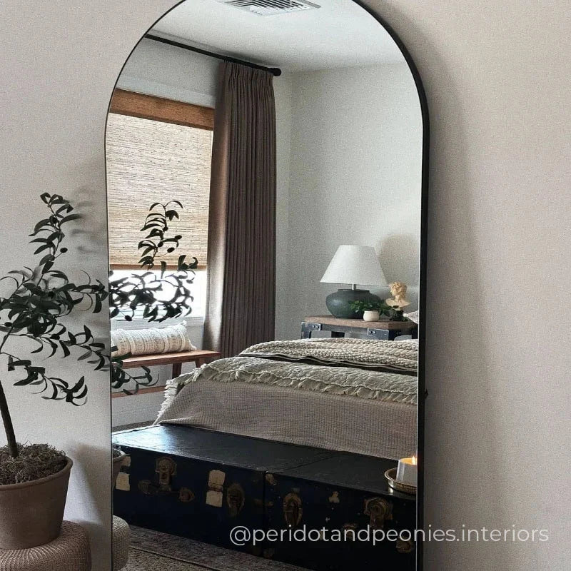 Lay Flax Bark Inside Mounted Bamboo Woven Shade