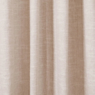 Jawara Luxury Linen Cotton Curtain Pleated- -TWOPAGES