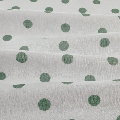 Stefana Silber Print Linen Blend Curtain Drapery Pleated -TWOPAGES