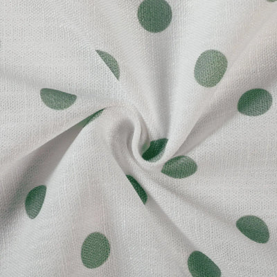 Stefana Silber Print Linen Blend Curtain Drapery Pleated -TWOPAGES