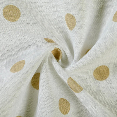 Stefana Silber Print Linen Blend Curtain Drapery Pleated -TWOPAGES