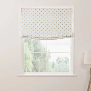 Stefana Silber Printed Relaxed Roman Shade