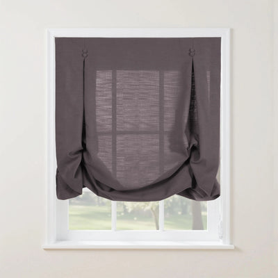 Isabella Cotton Tulip Roman Shade Cord Lift