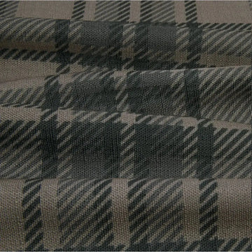Sara Le Print Linen Pleated Cafe Curtains -TWOPAGES