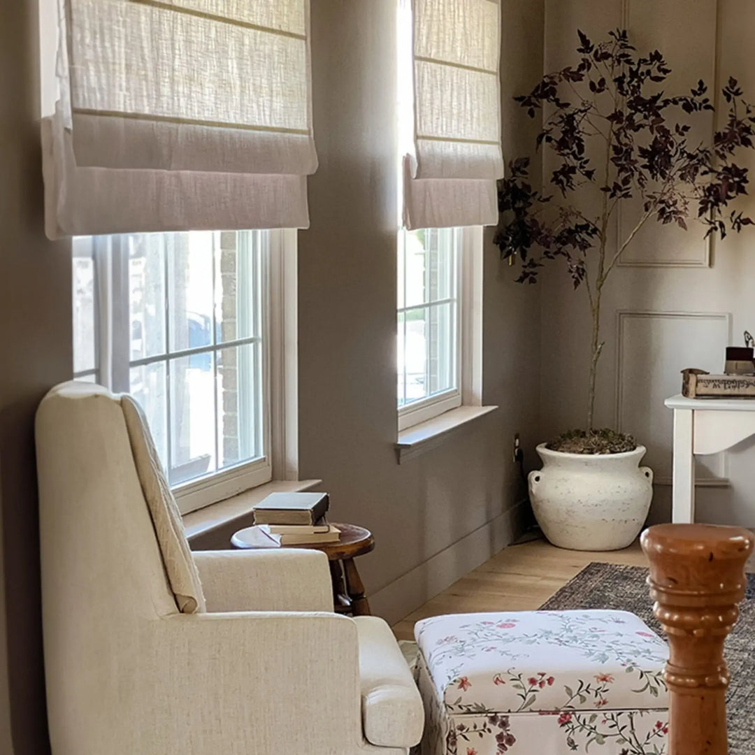 Jawara Custom Cordless Roman Shade | TWOPAGES Curtains