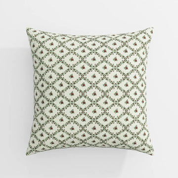 Britt Bengoechea Print Linen Cotton Pillow Cover