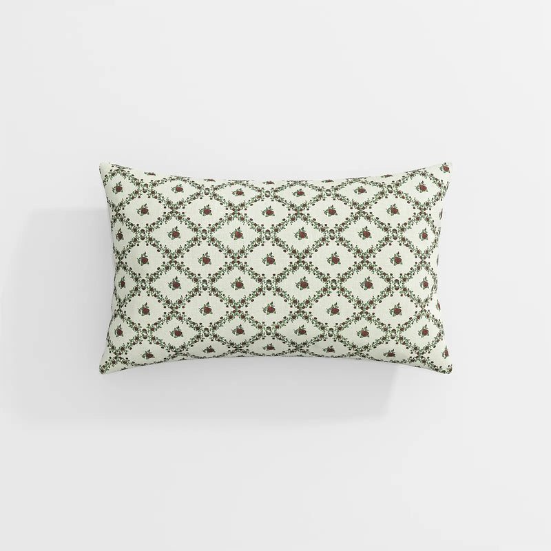 Britt Bengoechea Print Linen Cotton Pillow Cover