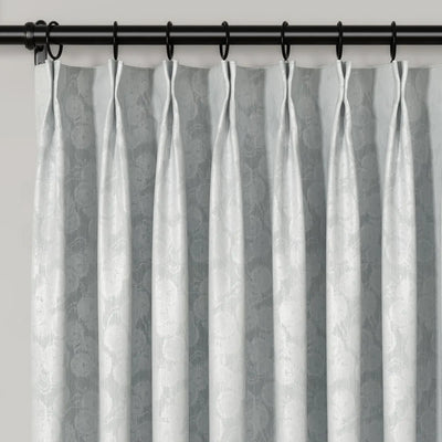 Lydia Daisy Jacquard Curtain Pleated TWOPAGES