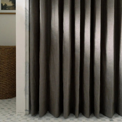 Custom Luxury Bathroom Curtains with Waterproof Layer- -TWOPAGES CURTAINS