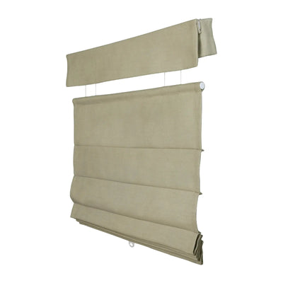 Custom Top Down Bottom Up Roman Shade Cordless -TWOPAGES