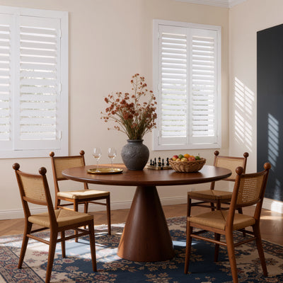 Veritas Hardwood Plantation Shutter Ready Made Window Coverings – Double Panel