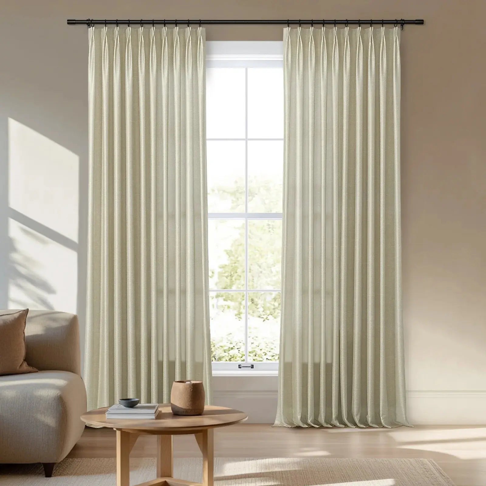 TWOPAGES Veda Luster Cotton Velour Drapery