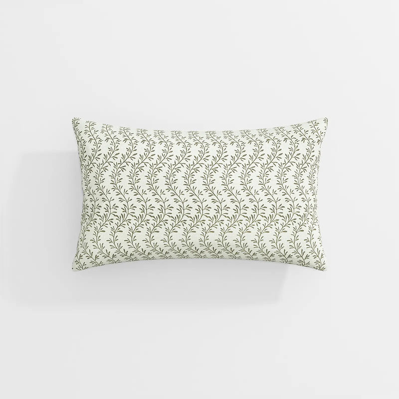 Britt Bengoechea Print Linen Cotton Pillow Cover
