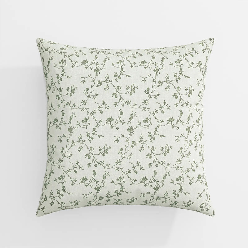 Britt Bengoechea Print Linen Cotton Pillow Cover