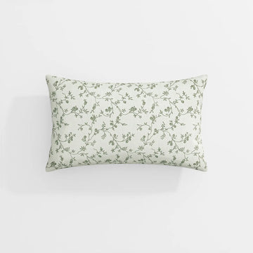 Britt Bengoechea Print Linen Cotton Pillow Cover