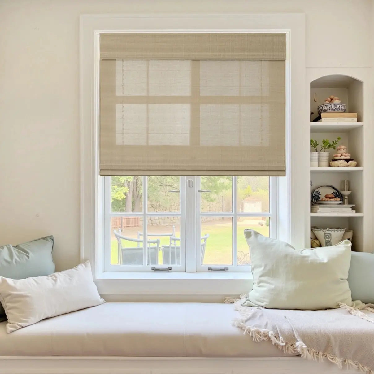 Rae Natural Bamboo Woven Shades - Series S -TWOPAGES CURTAINS