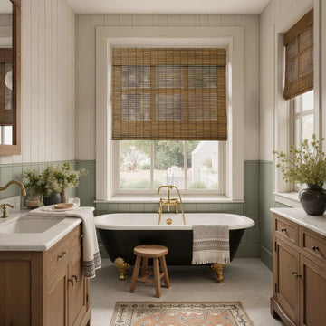 Rae Natural Bamboo Woven Shades - Series S- -TWOPAGES CURTAINS