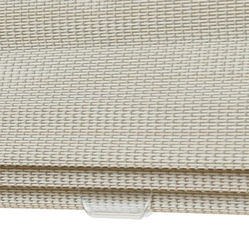 Sybil Bamboo Roman Shade - Wall White TWOPAGES CURTAINS