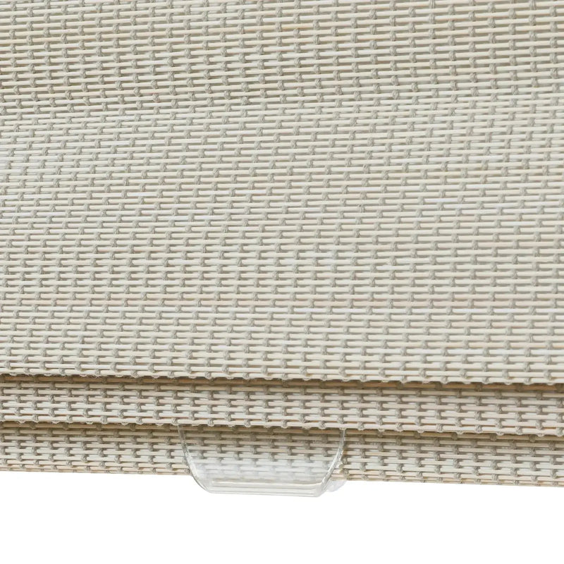 Sybil Bamboo Roman Shade - Wall White TWOPAGES CURTAINS