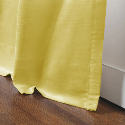 Veda Luster Cotton Velour Drapery Pleated -TWOPAGES