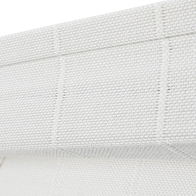 Sybil Bamboo Roman Shade - White TWOPAGES CURTAINS