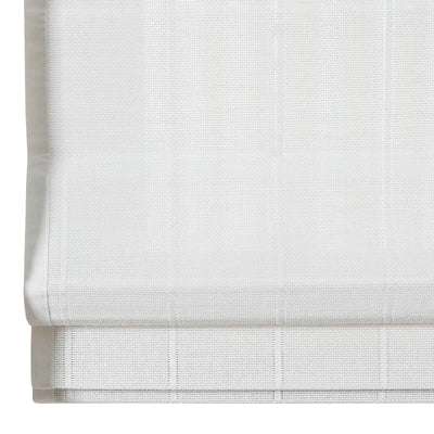 Sybil Bamboo Roman Shade - White TWOPAGES CURTAINS
