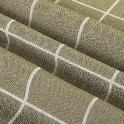 Stefana Silber Print Linen Blend Curtain Drapery Pleated -TWOPAGES