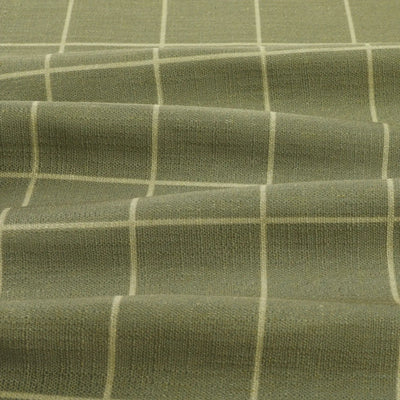 Stefana Silber Print Linen Blend Curtain Drapery Pleated -TWOPAGES