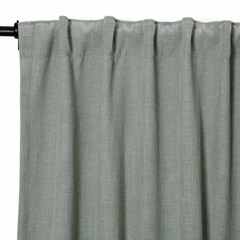 Tia Linen Curtain Drapery Soft Top