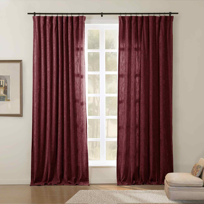 Tino Heavyweight Chenille Drapery Soft Top TWOPAGES