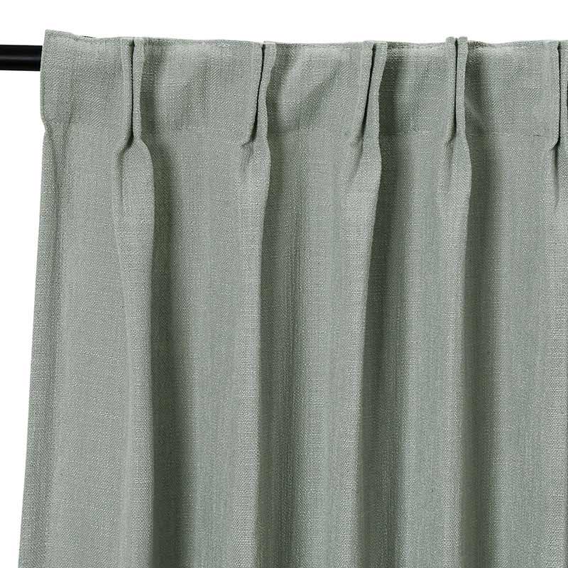Tia Linen Blend Curtain Drapery Pleated