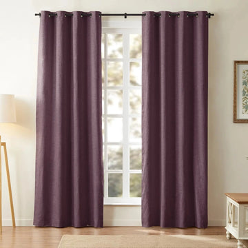 Jawara Luxury Linen Cotton Curtain Grommet TWOPAGES