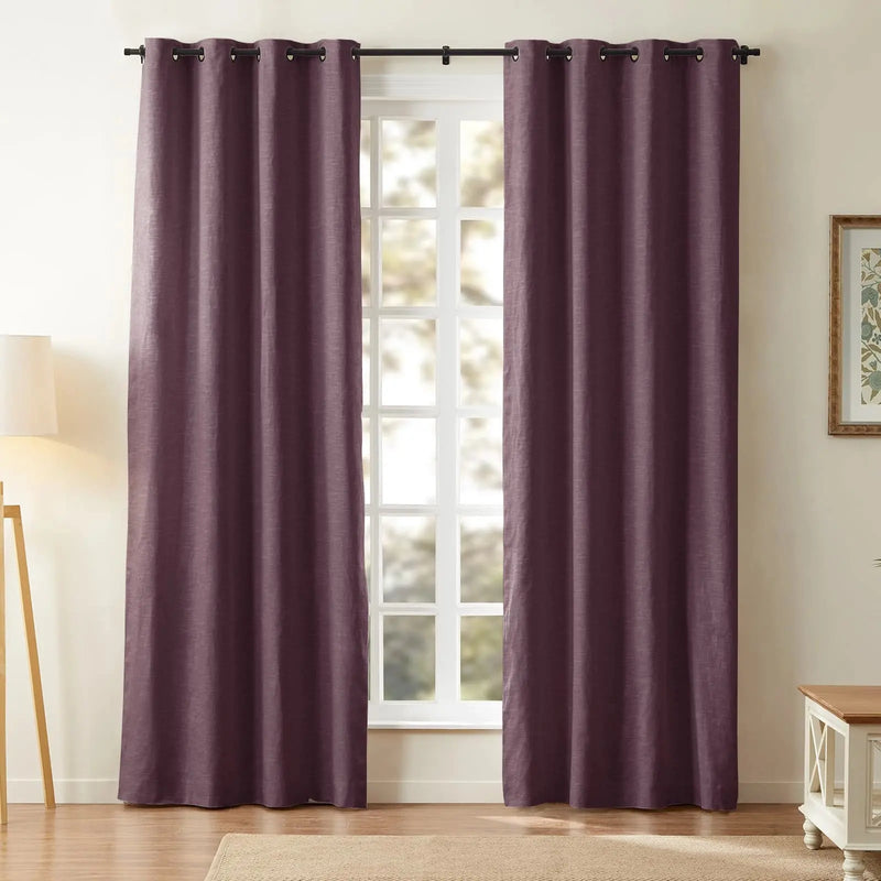 Jawara Luxury Linen Cotton Curtain Grommet TWOPAGES