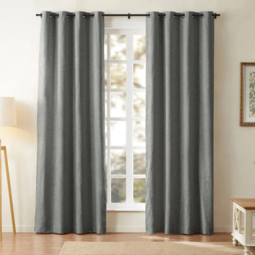 Jawara Luxury Linen Cotton Curtain Grommet TWOPAGES