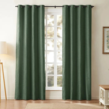 Jawara Luxury Linen Cotton Curtain Grommet TWOPAGES