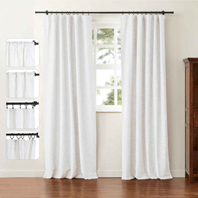 Jawara Luxury Heavyweight Linen Cotton Curtain