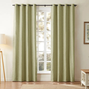 Jawara Luxury Linen Cotton Curtain Grommet TWOPAGES